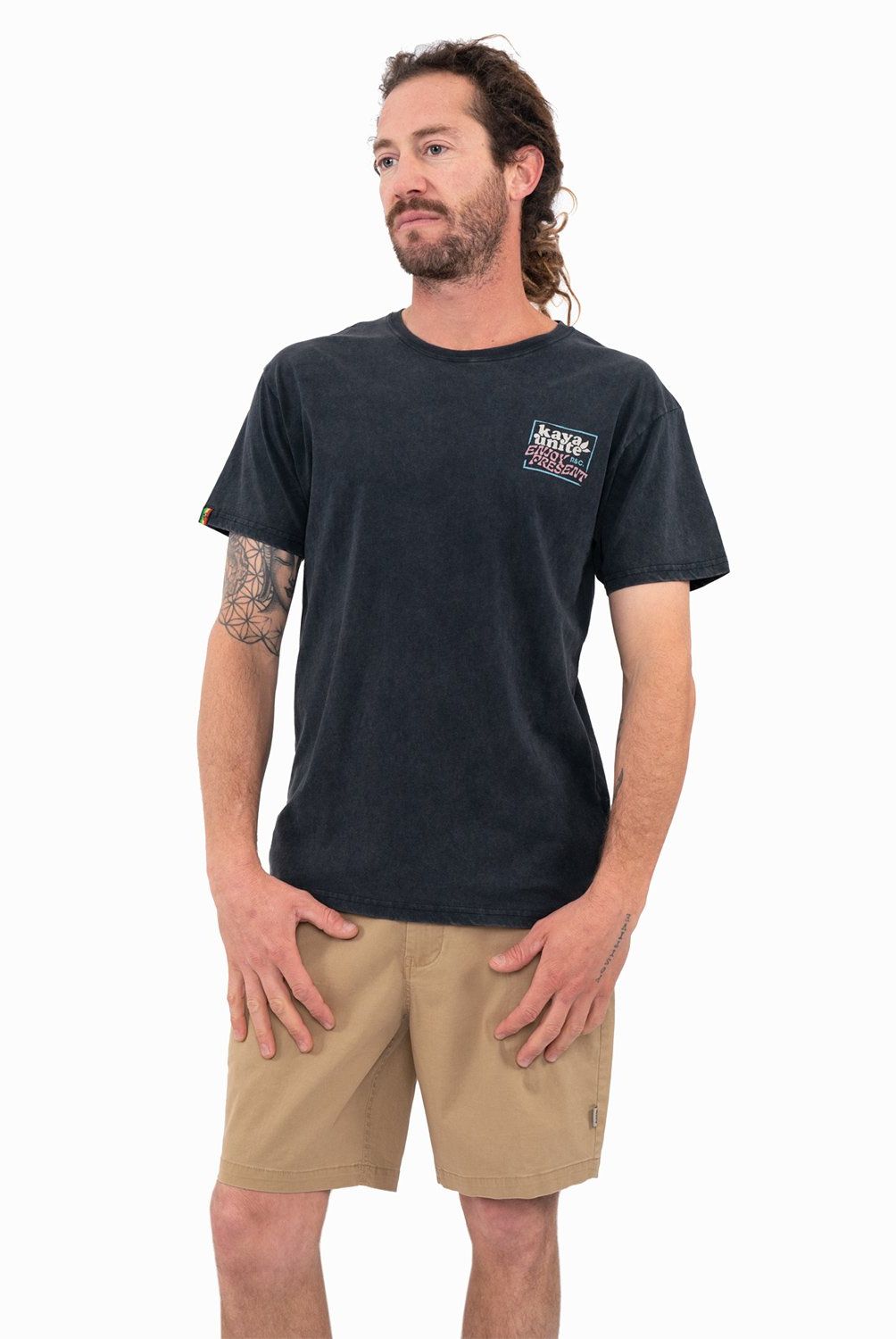 KAYA UNITE - Polera Hombre Manga Corta Algodón Kaya Unite