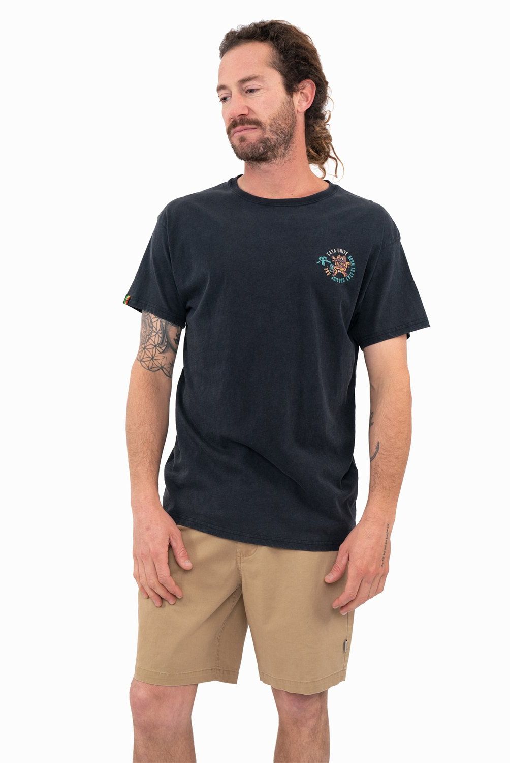 KAYA UNITE - Polera Hombre Manga Corta Algodón Kaya Unite