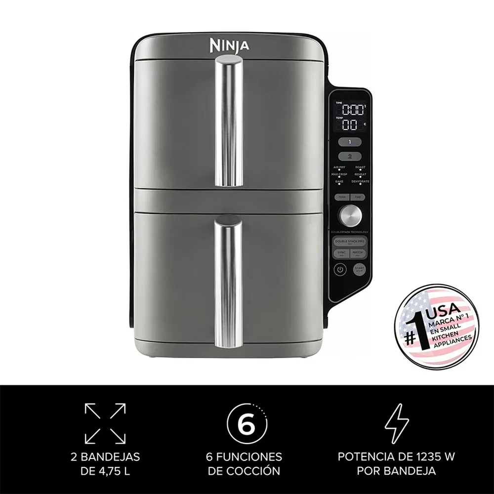 Ninja Double Stack XL SL400EU 9.5L Gris, foto 4