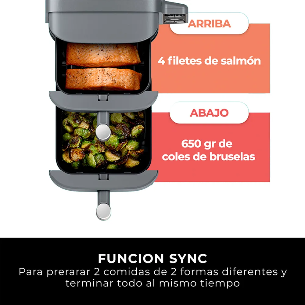 Ninja Double Stack XL SL400EU 9.5L Gris, foto 10