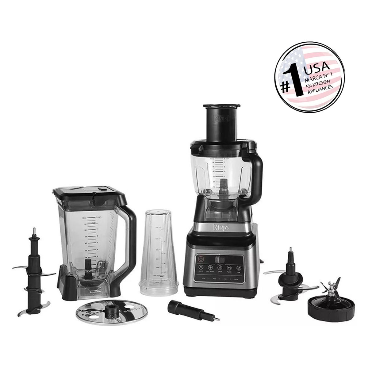 NINJA - Licuadora y Procesadora Ninja 3 en 1 BN800EU