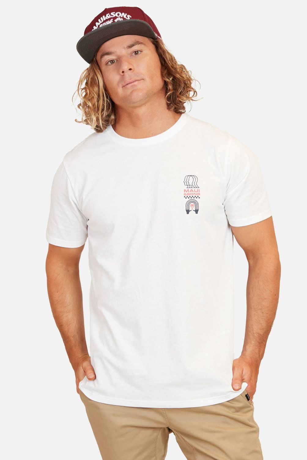 MAUI AND SONS - Polera Hombre Manga Corta Algodón Maui And Sons