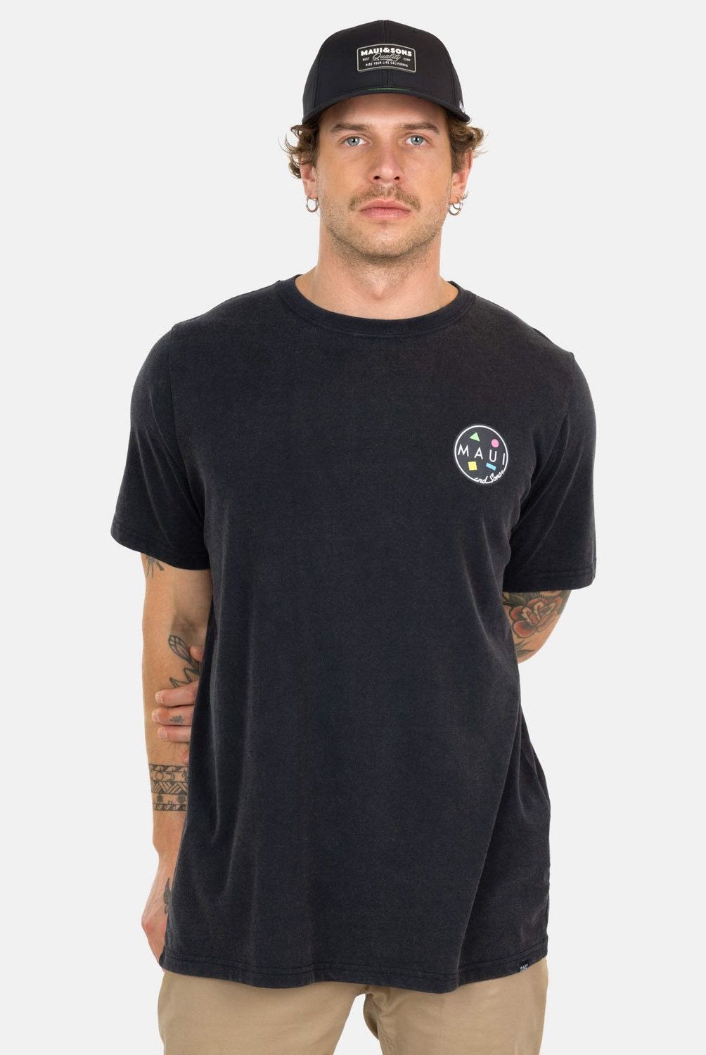 MAUI AND SONS - Polera Hombre Manga Corta Algodón Maui And Sons