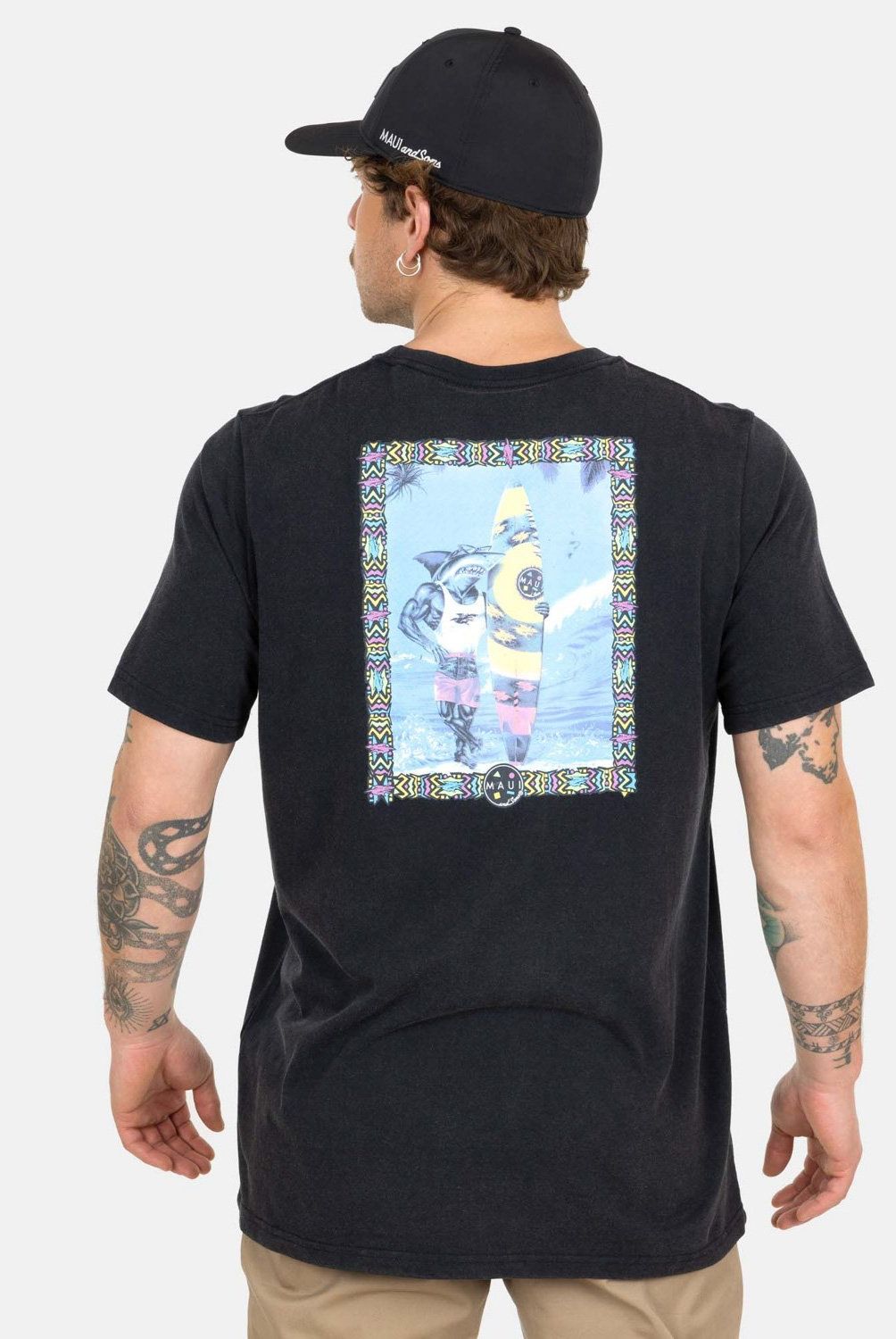 MAUI AND SONS - Polera Hombre Manga Corta Algodón Maui And Sons