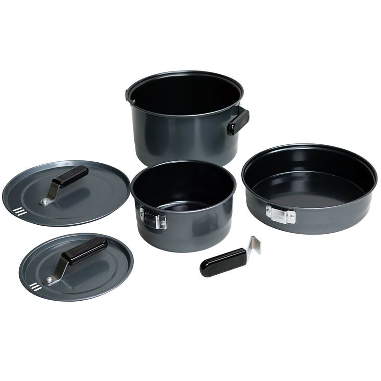 COLEMAN Set Cocinillas Cookset Steel Family
