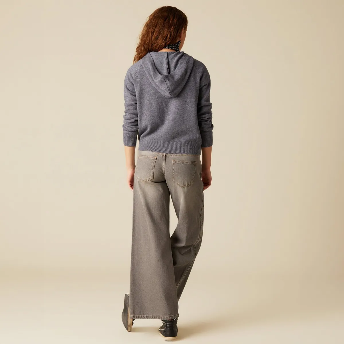 NICOLI - Jeans Straight Tiro Medio Mujer Nicoli