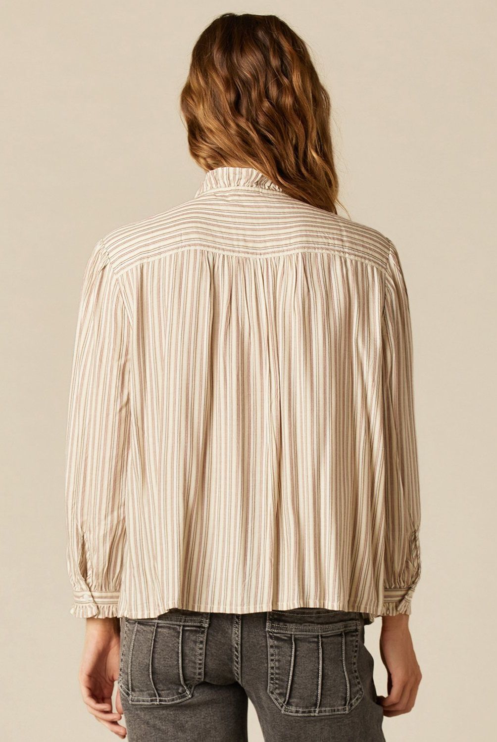 NICOLI - Blusa Raya Fresa Verde Mujer Nicoli