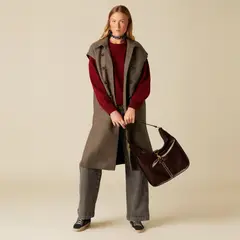 NICOLI - Abrigo Sin Manga Espiga Mujer