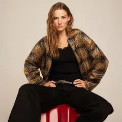 NICOLI - Bomber Lentejuelas Mujer