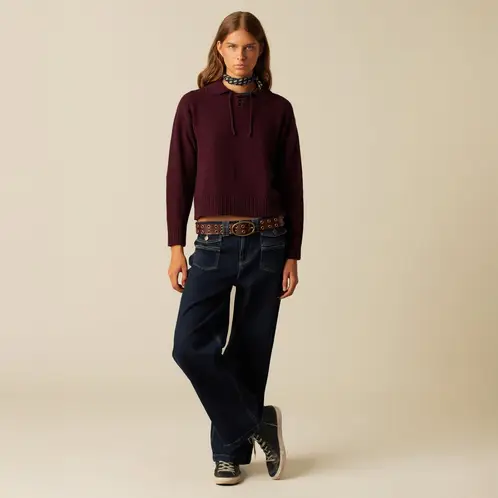 NICOLI - Jeans Mix Bolsillos Blue Black Mujer
