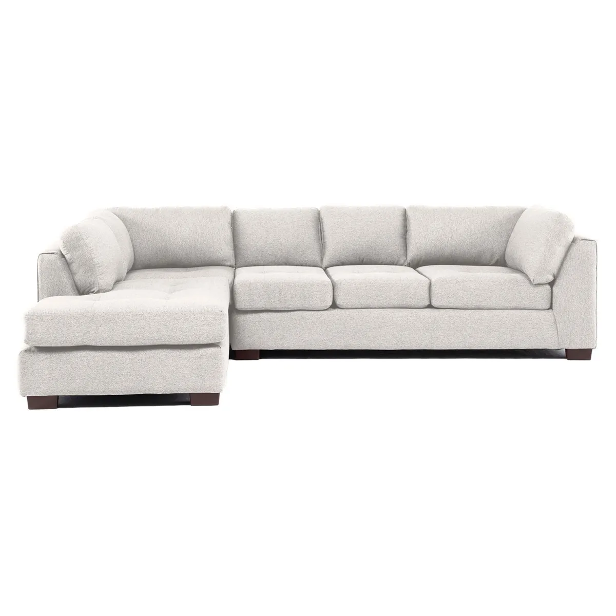 LIVING FACTORY - Sofá Seccional Izquierdo Lino Londres Living Factory