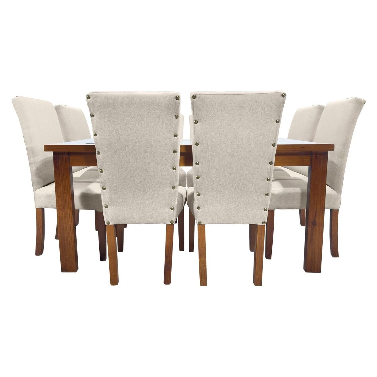 LIVING FACTORY - Juego De Comedor 8 Puestos Milan Living Factory