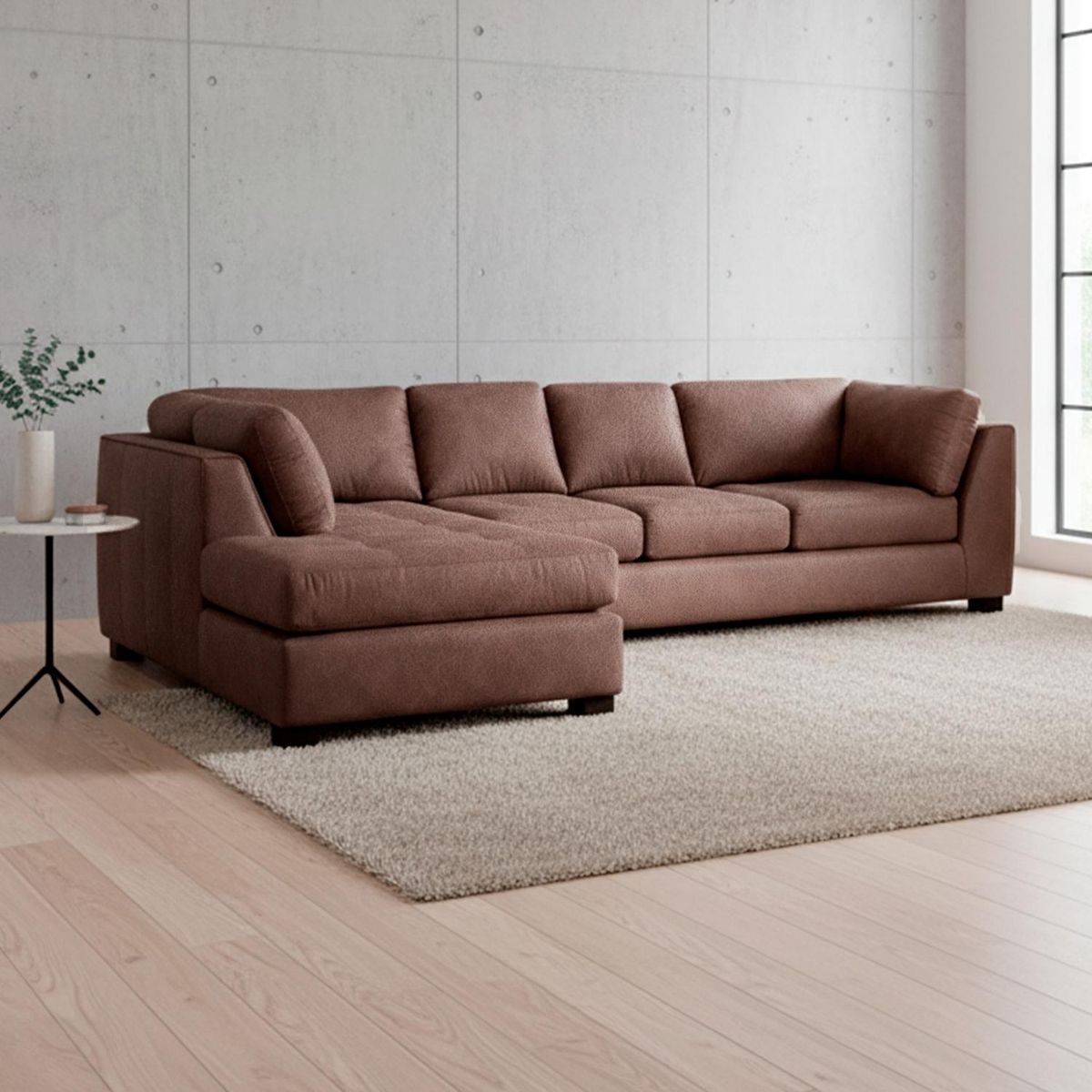 LIVING FACTORY - Sofá Seccional Izquierdo Londres Living Factory