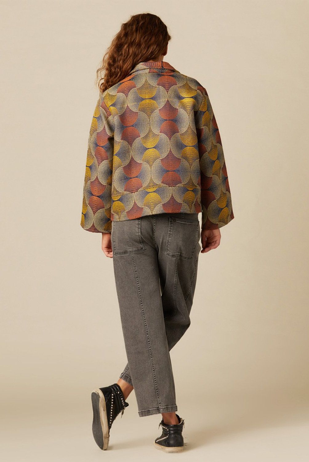 NICOLI - Chaquetón Discos Mujer Nicoli