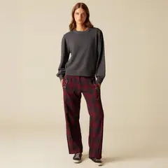 NICOLI - Pantalón Cuadro Tachas Mujer