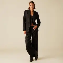 NICOLI - Pantalón Doble Raya Brilo Mujer