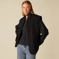 NICOLI - Chaqueta sin Mangas Rayas Mujer