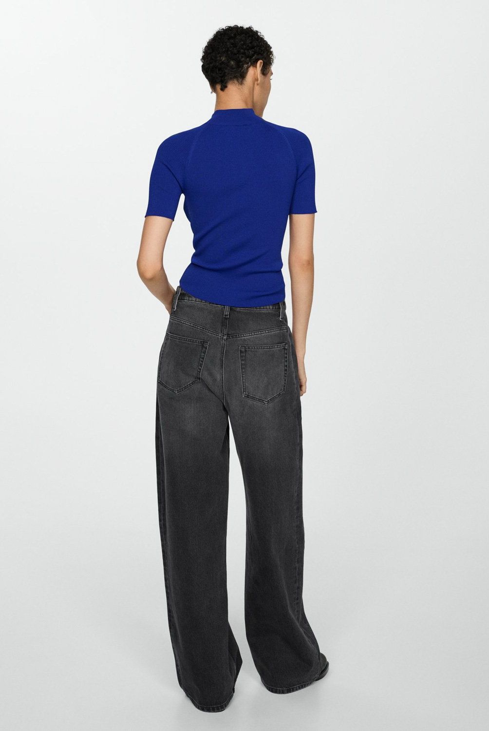 MANGO - Jeans Camilla Balloon Tiro Alto Mujer Mango