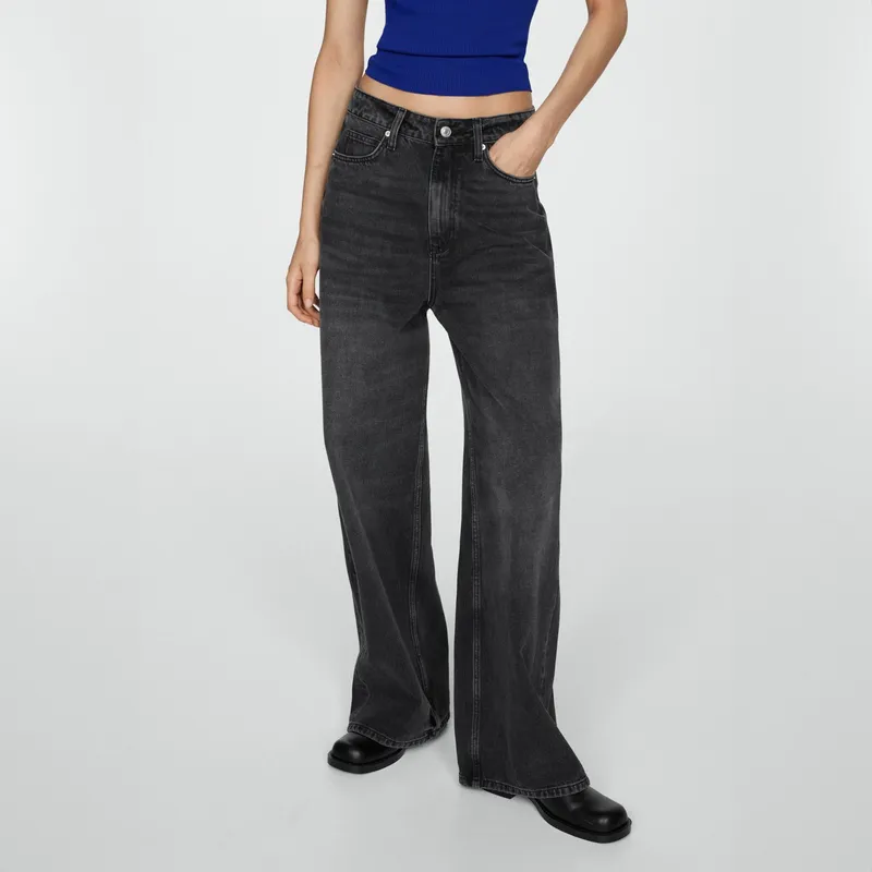 MANGO - Jeans Camilla Balloon Tiro Alto Mujer Mango