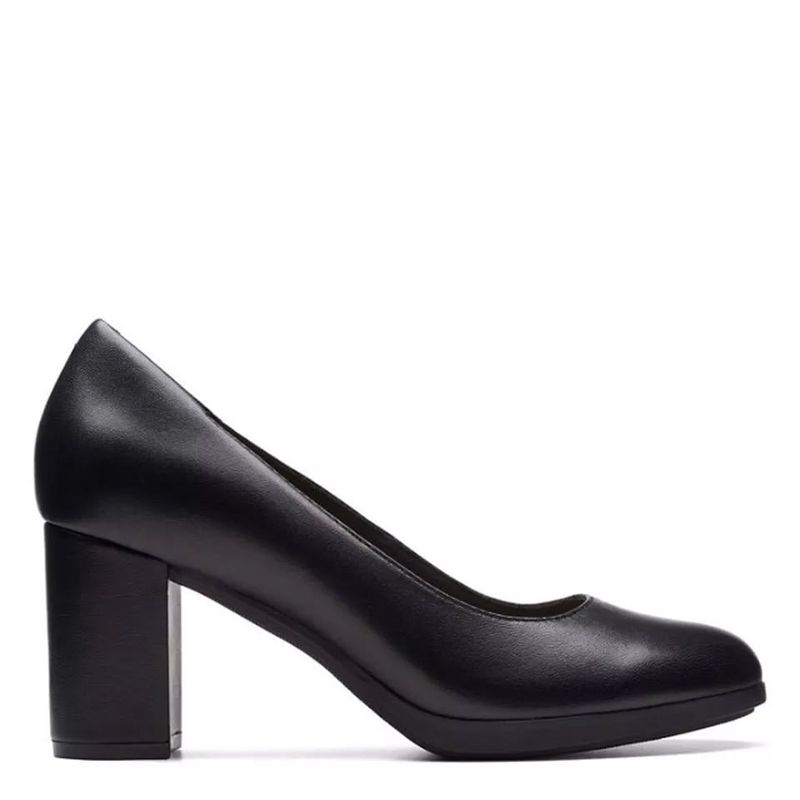 CLARKS - Zapato Formal Mujer Cuero Negro Clarks