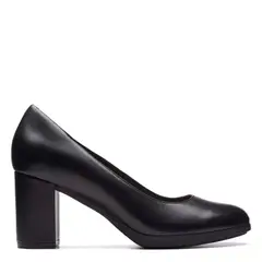 CLARKS - Zapato Formal Mujer Cuero Negro