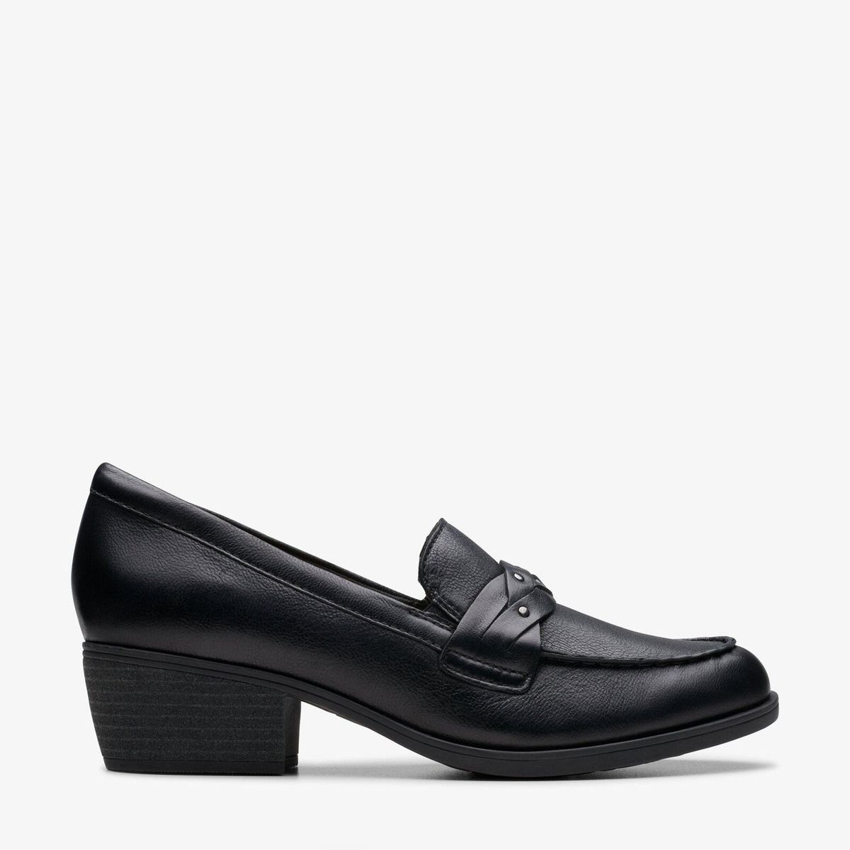CLARKS - Zapato Formal Mujer Cuero Negro Clarks