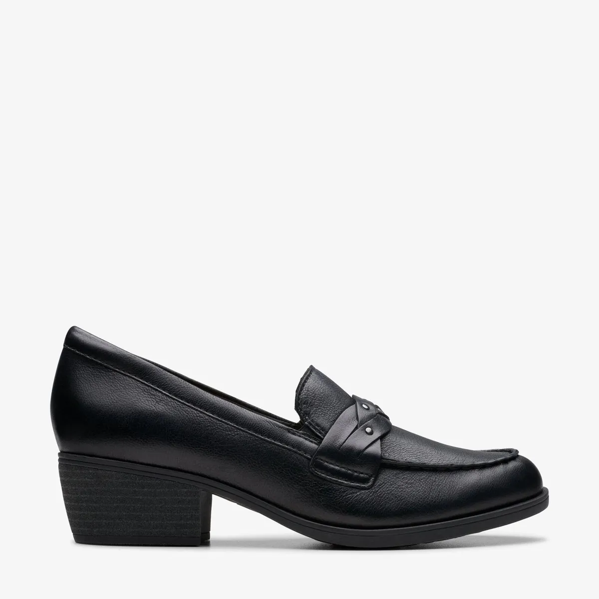 CLARKS - Zapato Formal Mujer Cuero Negro Clarks