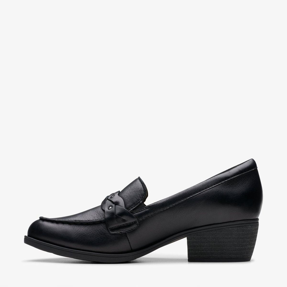 CLARKS - Zapato Formal Mujer Cuero Negro Clarks