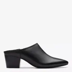 CLARKS - Zapato Formal Mujer Cuero Negro
