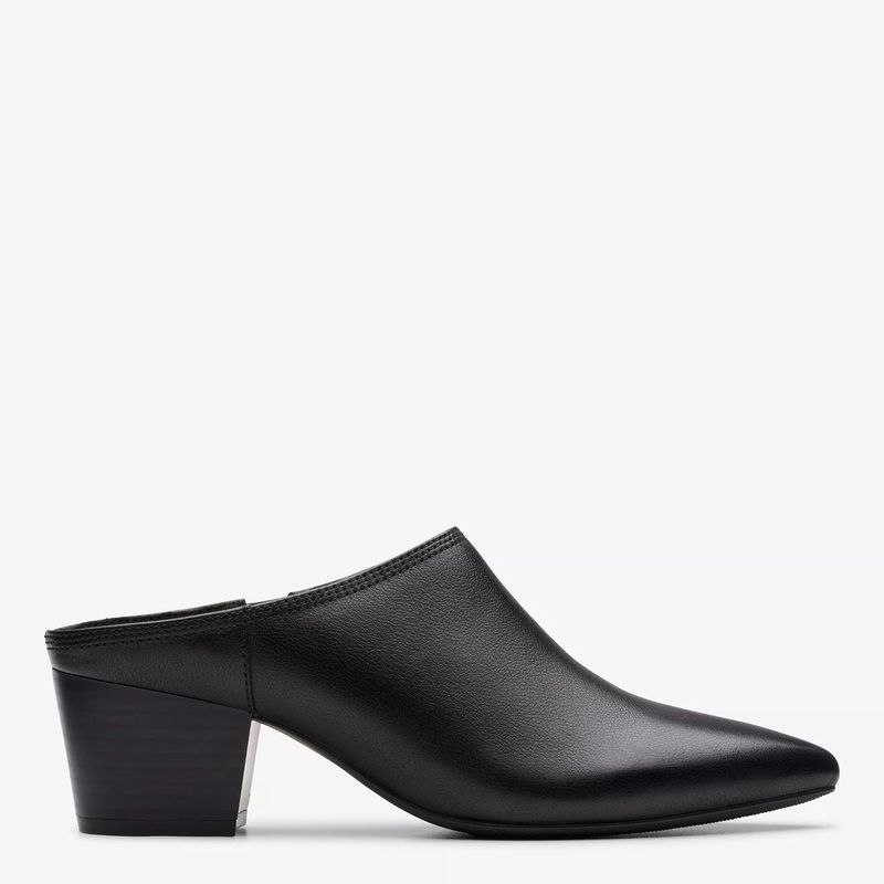 CLARKS - Zapato Formal Mujer Cuero Negro Clarks