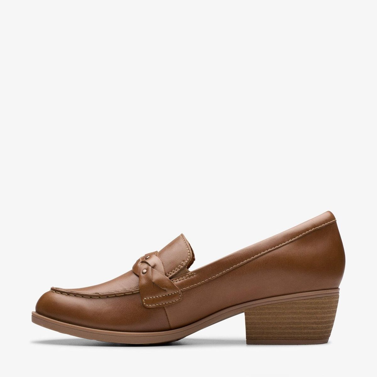 CLARKS - Zapato Formal Mujer Cuero Beige Clarks