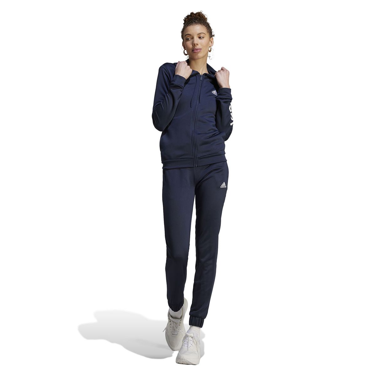 ADIDAS - Conjunto Buzo Linear Mujer Adidas