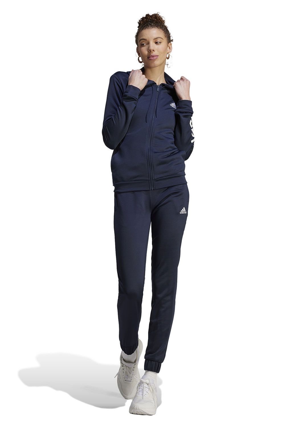 ADIDAS - Conjunto Buzo Linear Mujer Adidas