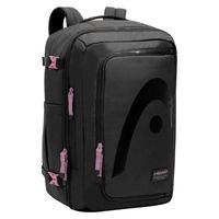 Mochila De Viaje Around Reverse Negro Malva