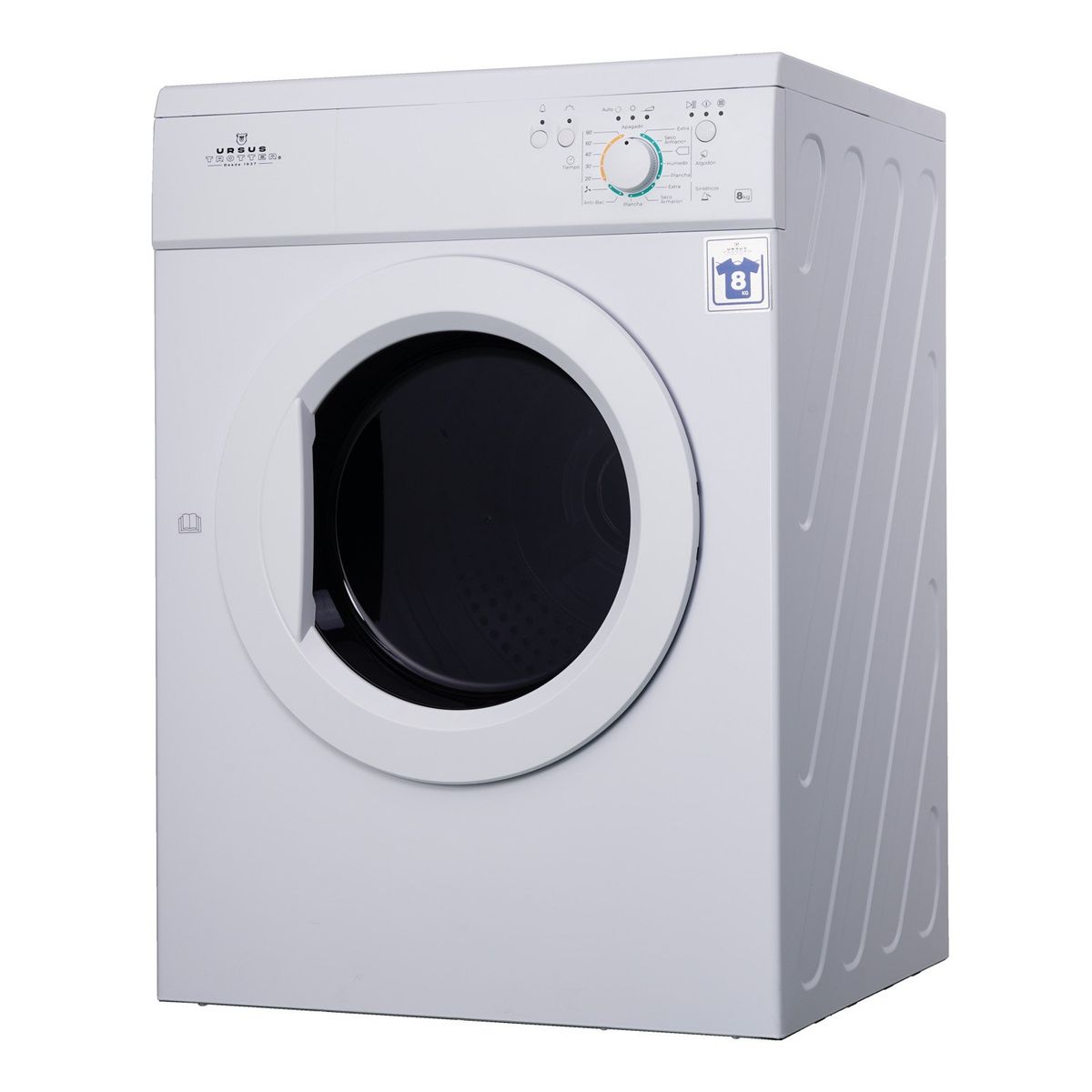 URSUS TROTTER - Secadora Eléctrica 8 Kg Evacuación UT VENT G8K-15P Ursus Trotter