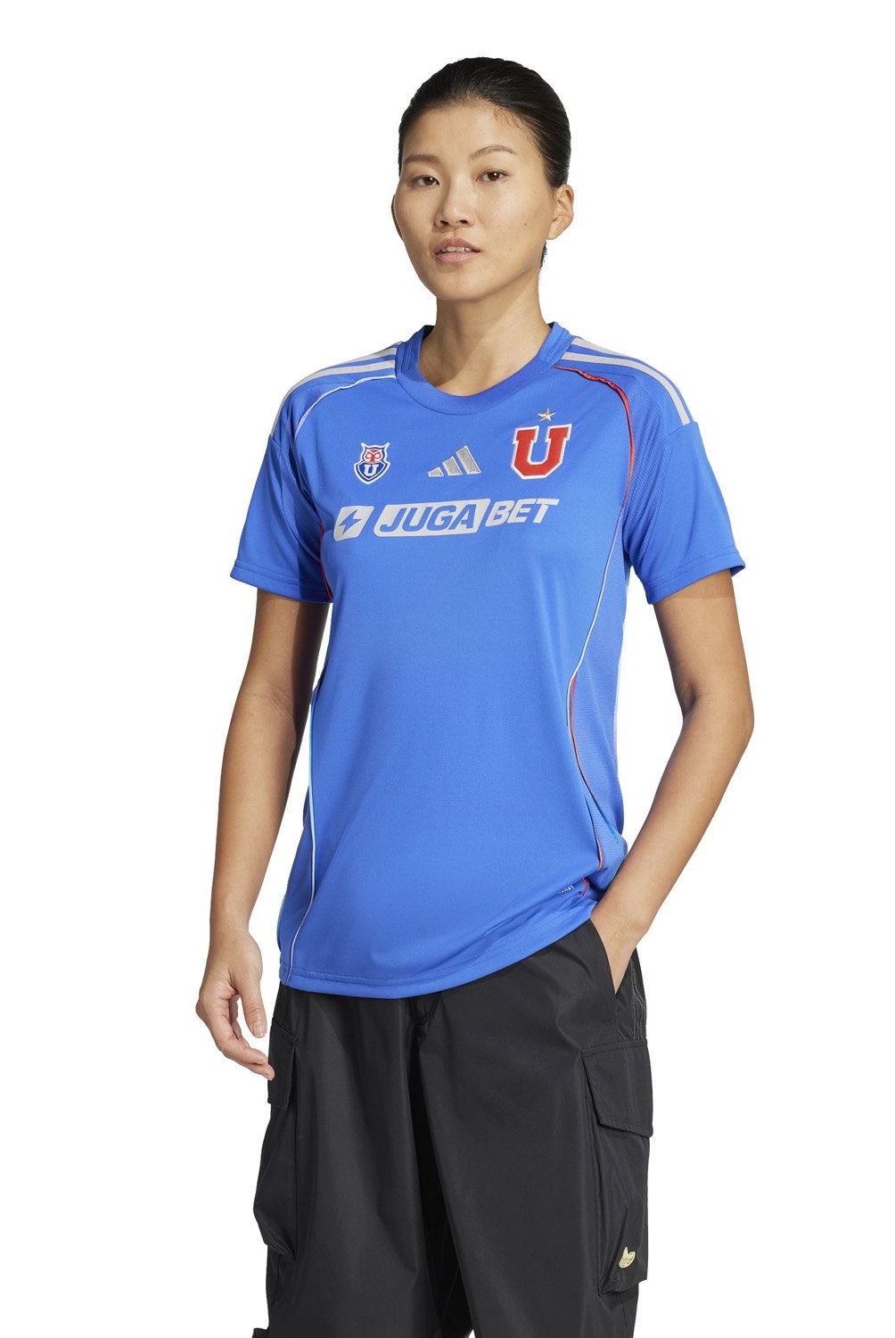 ADIDAS - Camiseta Local Universidad de Chile 2025 Mujer Adidas