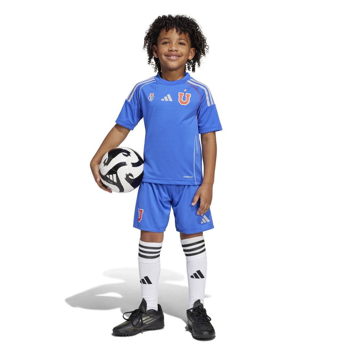 ADIDAS - Conjunto Niño Local Universidad De Chile 2025 Adidas