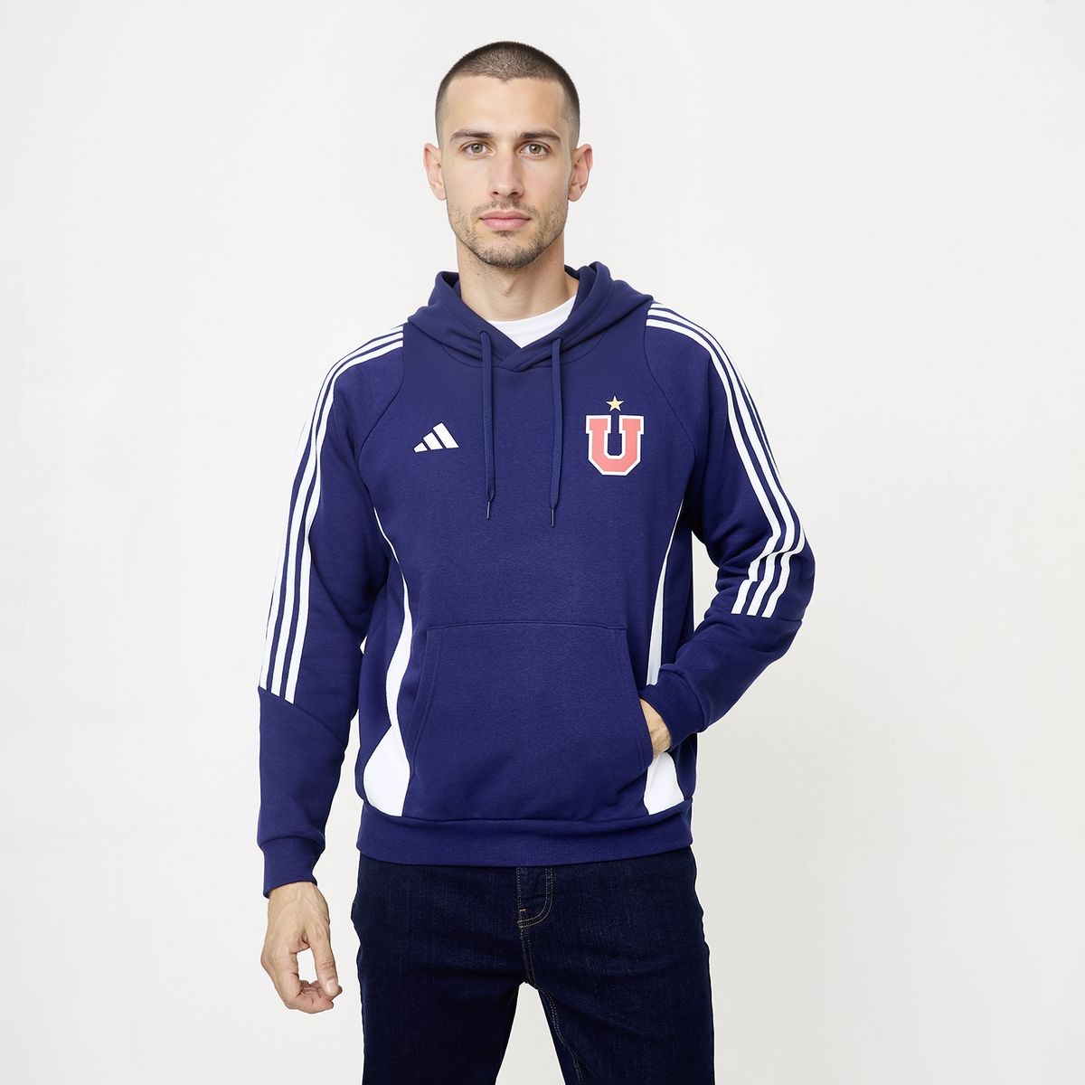 ADIDAS - Polerón Fútbol Universidad Chile Swhood Adidas