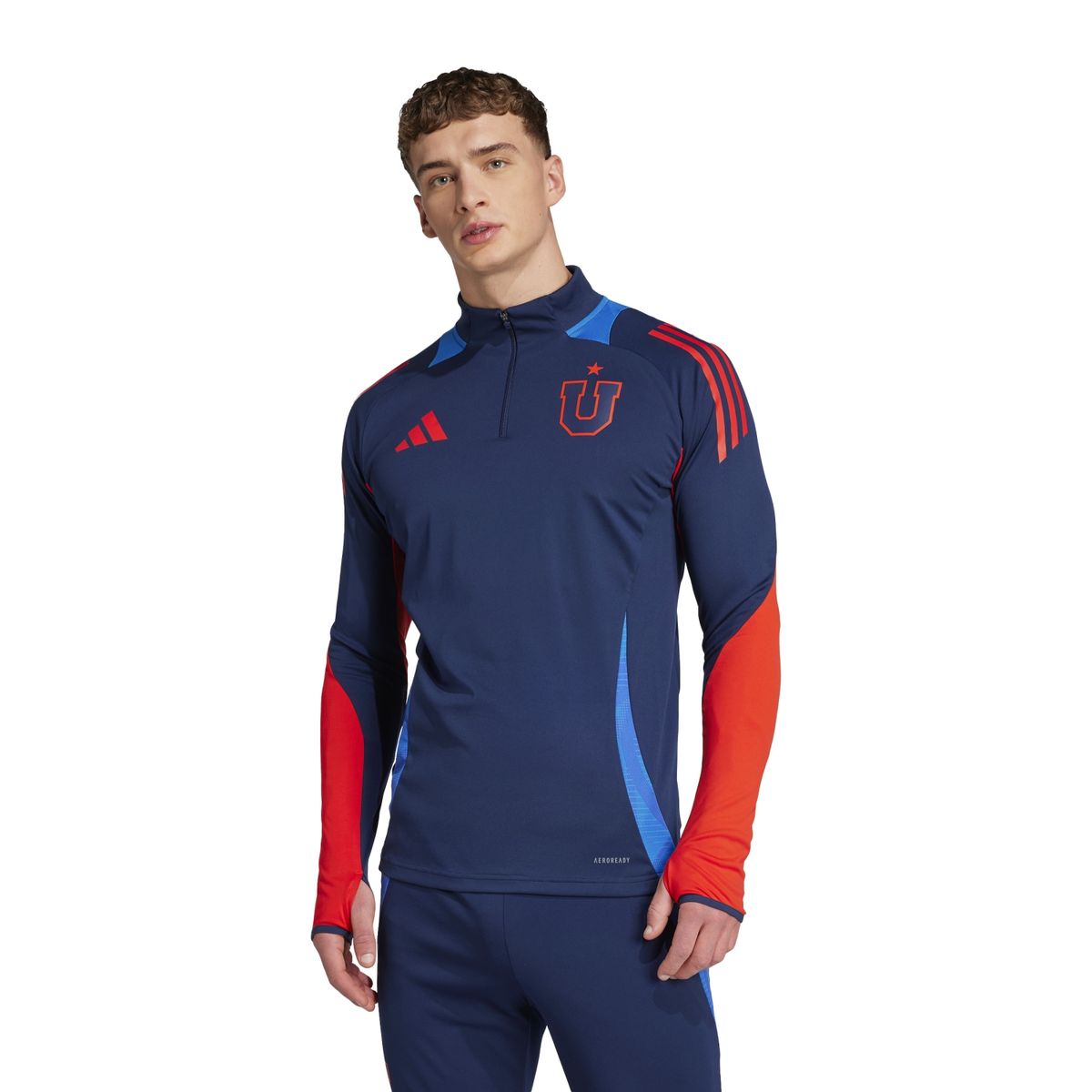 ADIDAS - Polerón De Fútbol  Universidad De Chile Tr Top Adidas