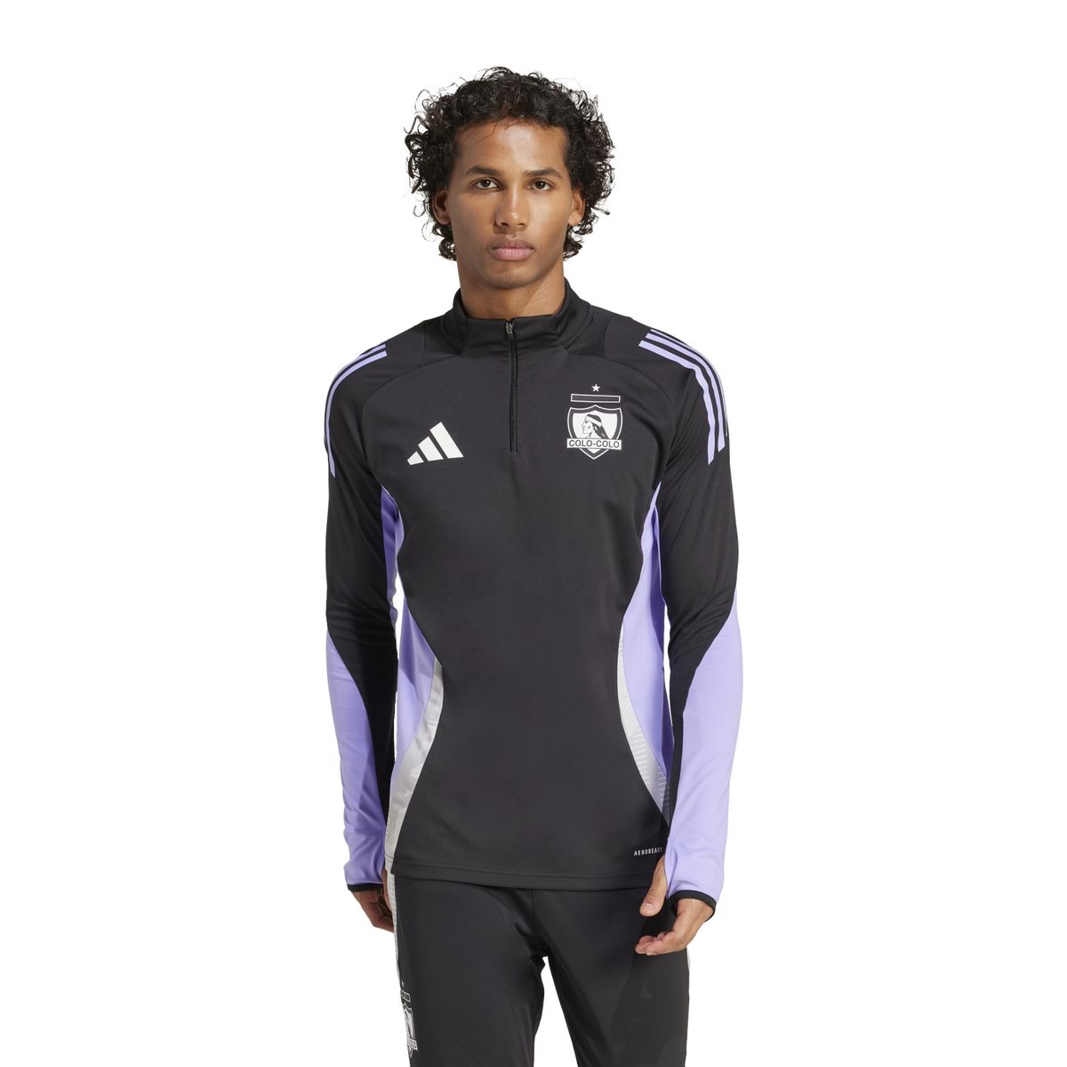 ADIDAS - Polerón De Fútbol Colo Colo Tr Top Adidas