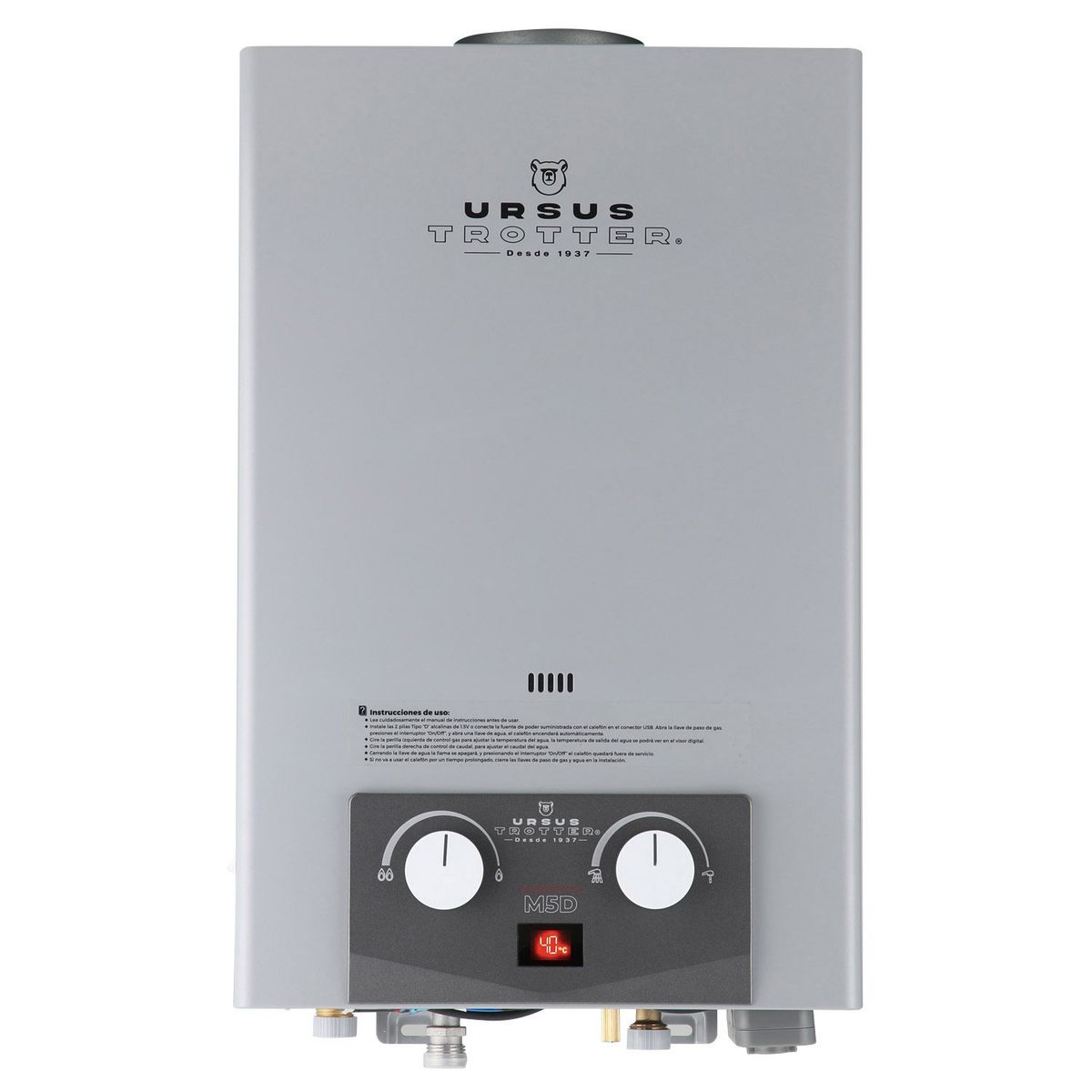 URSUS TROTTER - Calefon Komforte Gas Licuado 5 Litros Ut M5-D GL Ursus Trotter