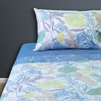 Juego De Sábanas Algodón 200 Hilos 1 Plaza