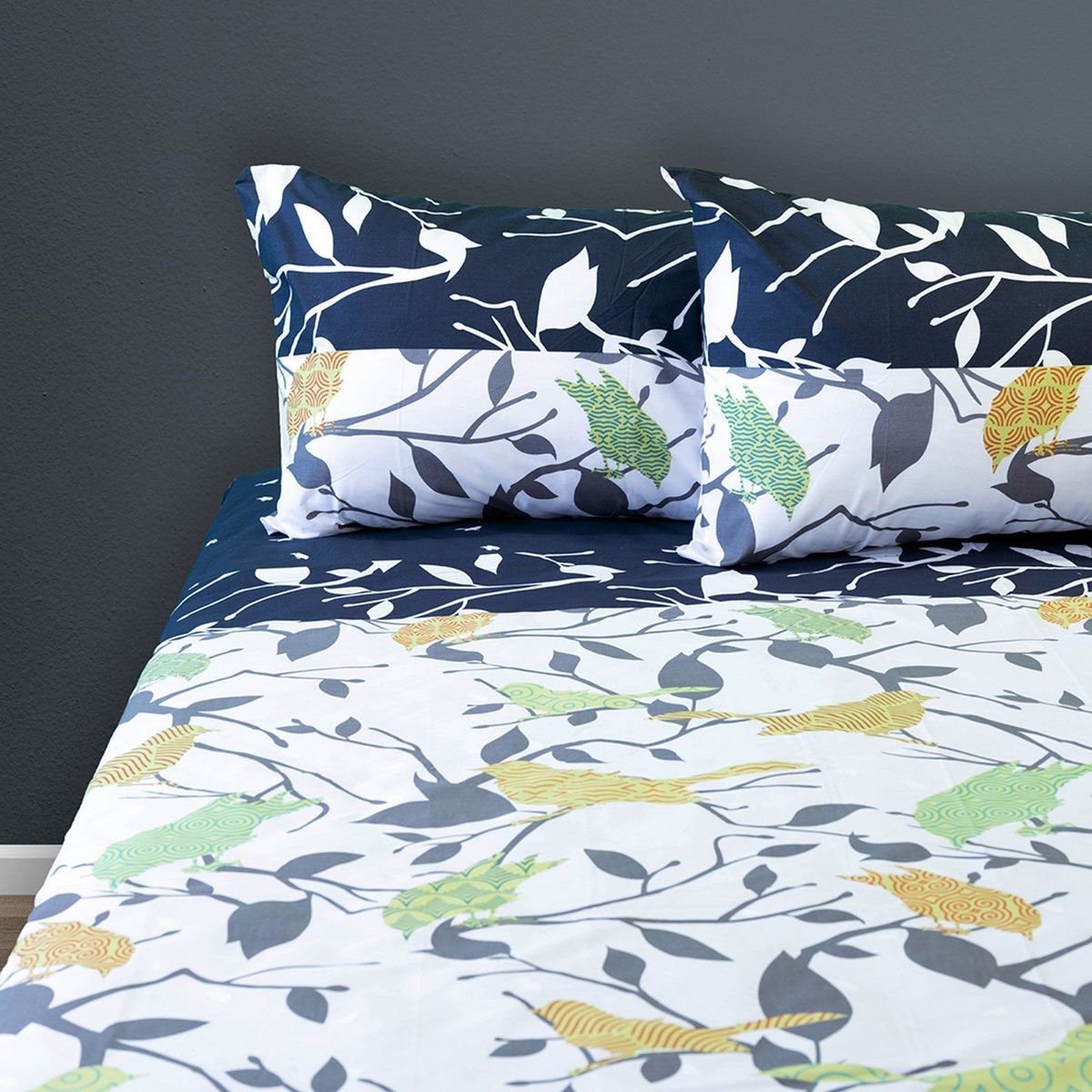 DORAL - Juego De Sábanas Algodón 200 Hilos 2 Plazas Doral