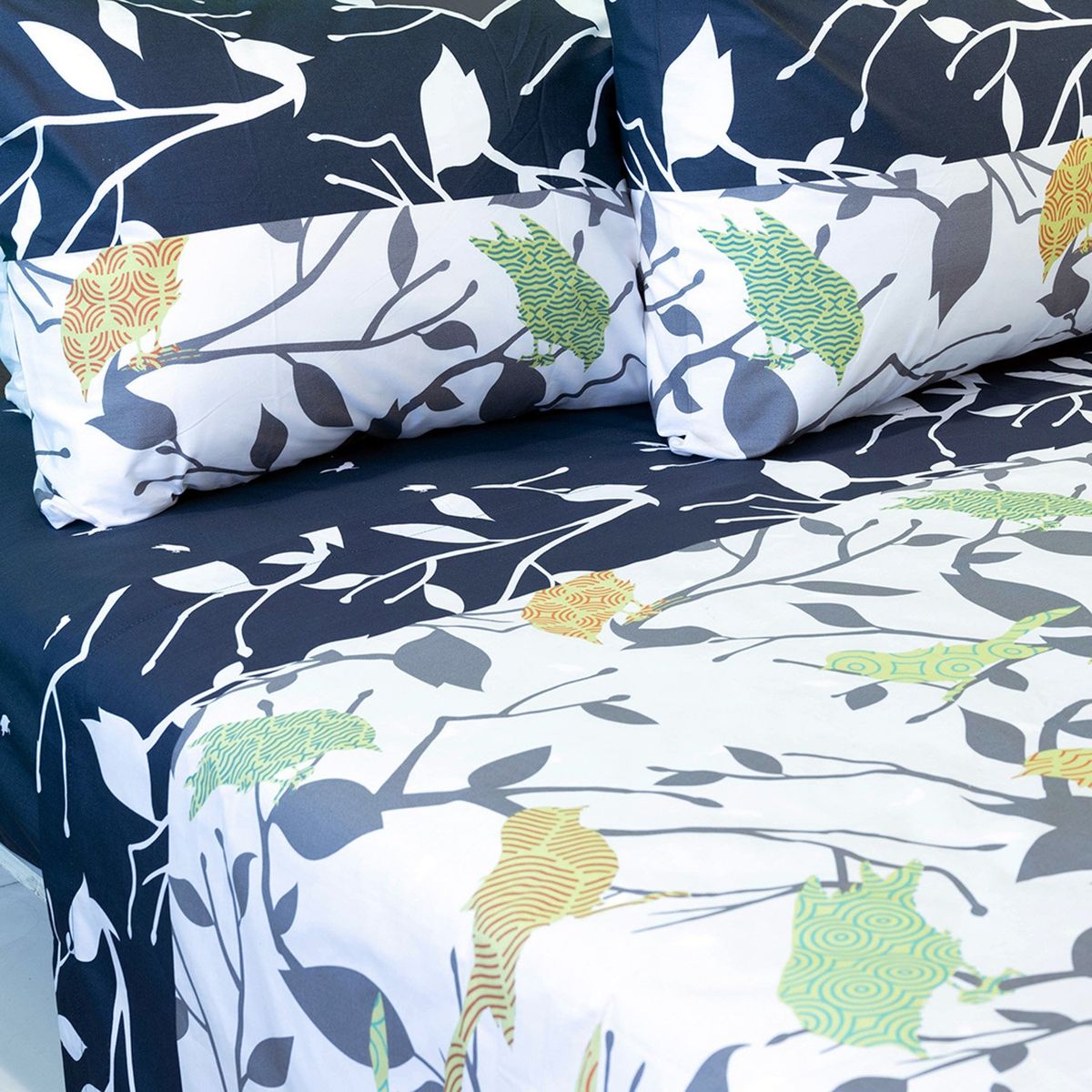 DORAL - Juego De Sábanas Algodón 200 Hilos 2 Plazas Doral