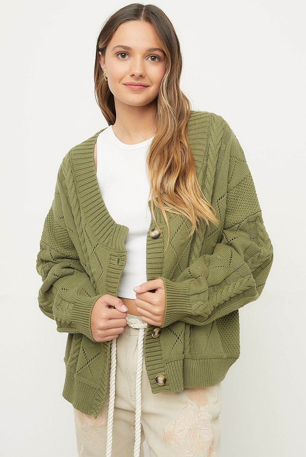 RUPHA - Chaleco Loose Fit Algodón Mujer Rupha