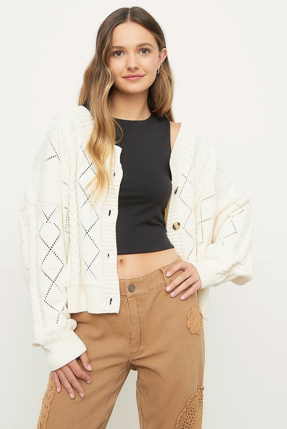 RUPHA - Chaleco Loose Fit Algodón Mujer Rupha