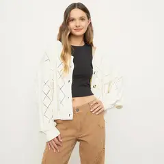 RUPHA - Chaleco Loose Fit Algodón Mujer