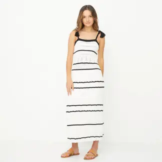 RUPHA - Vestido Midi Algodón Mujer