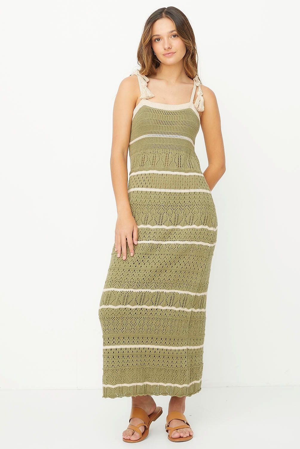 RUPHA - Vestido Midi Algodón Mujer Rupha