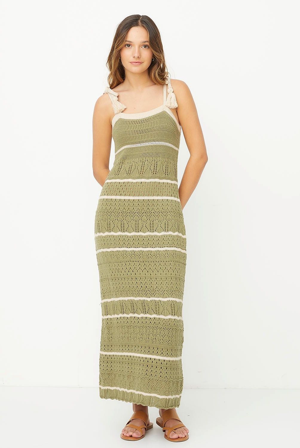 RUPHA - Vestido Midi Algodón Mujer Rupha